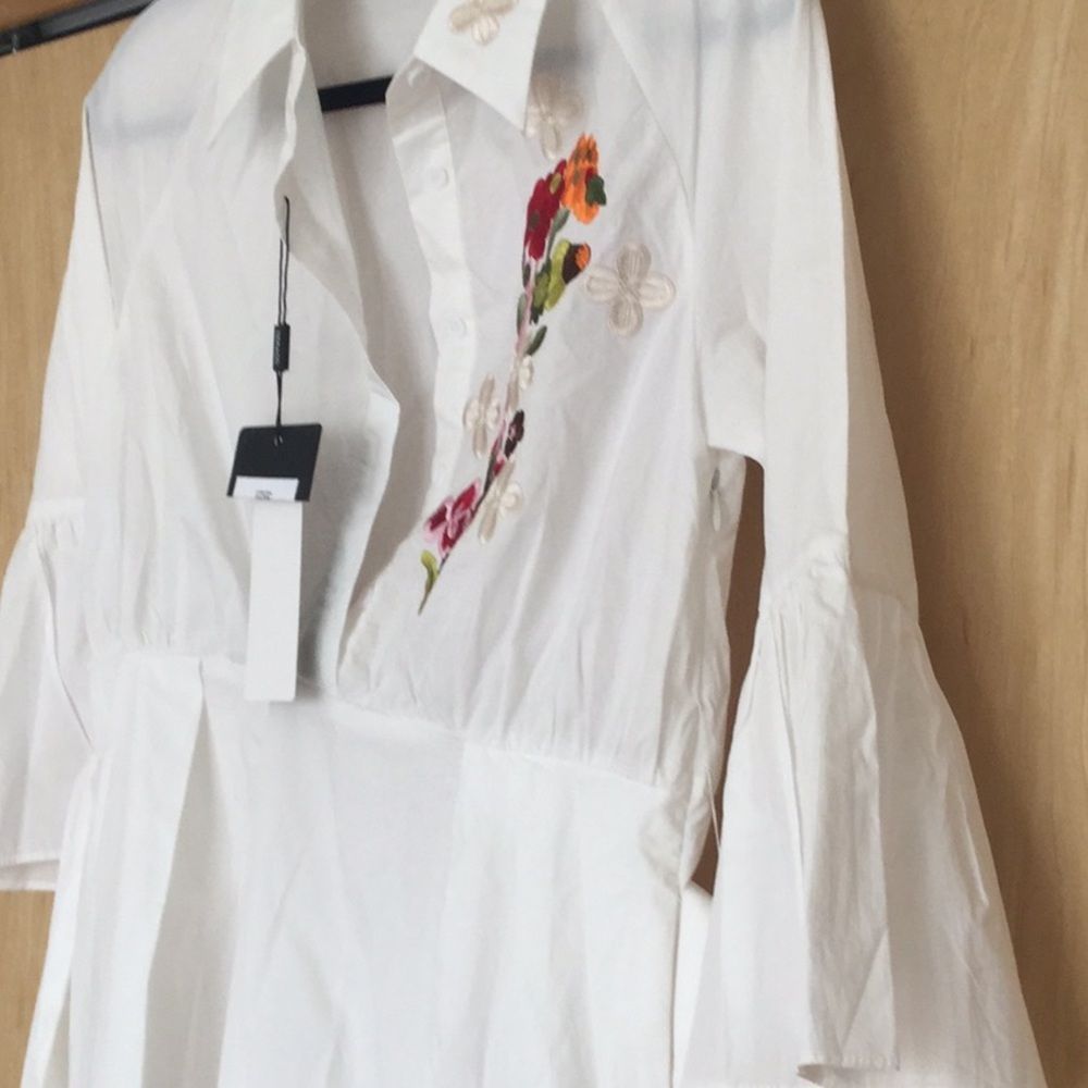 Rhinestone Embellished & Embroidered Shirt… - Picture 5 of 10